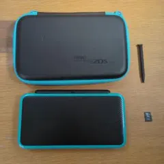 Newニンテンドー2DS LL ブラック×ターコイズ