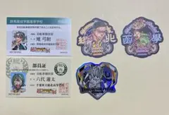 弱虫ペダル　超弱ペダ展　特典　ステッカー　雉　六代　金城　新開　鳴子