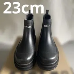 AIGLE エーグル　サイドゴア　レインブーツ　23cm