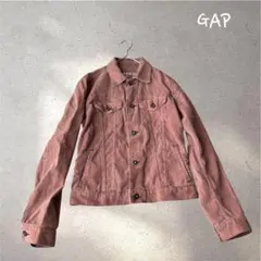 768＊ギャップ【XS】ジャケット　コーデュロイ　ブラウン　カジュアル　綿　秋冬