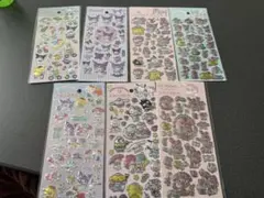 サンリオ　キティ　クロミ　シナモン　マイメロ　シール　7枚セット