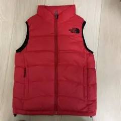 THE NORTH FACE ダウンベスト レッド 100cm~