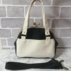 がま口バッグ　トートバッグ　ショルダーバッグ＊ハンドメイド＊　T219