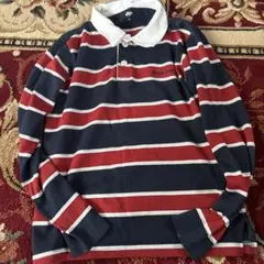 mont-bell ストライプ ラガーシャツ140