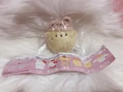 【サンリオ】 ポムポムプリン ふわふわぬいぐるみマスコット