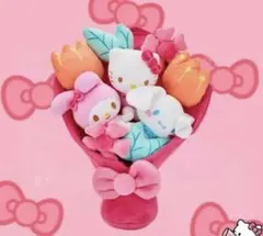 サンリオ 花束ぬいぐるみブーケ キティ マイメロ シナモン レア 台湾限定のサムネイル