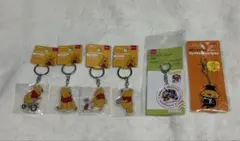 くまのプーさん アクリルキーホルダー 他6個セット