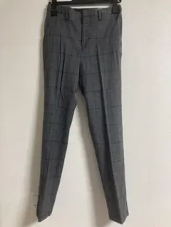 ADAM ET ROPÉ グレー チェックパンツ