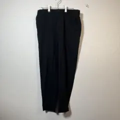 GU 339519メンズ イージーアンクルパンツ L ブラック