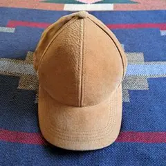 90s Vintage USA製 スウェード キャップ