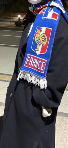 【古着】フランス国旗デザイン マフラーのサムネイル