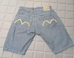 EVISU エヴィス ヒッコリー ショートパンツ LOT 2001のサムネイル