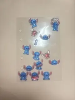 ボンボンドロップシール　スティッチ