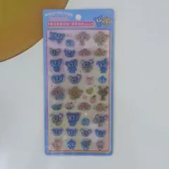 ナルミヤキャラクターズ ボンボンドロップシール エンジェルブルー