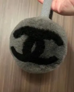 CHANEL Popular Earmuffs Gray ♡Coco Mark♡