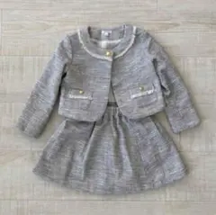 a.v.v ノーカラーフォーマルセット 110サイズ　卒園式　入学式