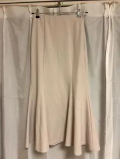 GU ベージュ フレアロングスカート　Sサイズ　美品