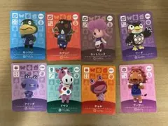 どうぶつの森 amiiboカード 8枚セット