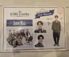 SnowMan 1stAnniversary ステッカーセット 渡辺翔太⑥