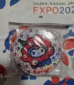 ミャクミャク　サンリオ　キラキララムネ缶　クロミ