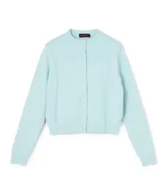 CABaN コットンカシミヤクルーネックカーディガン