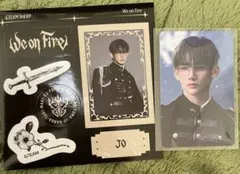 &TEAM We on Fire JO トレカ・ステッカーセット