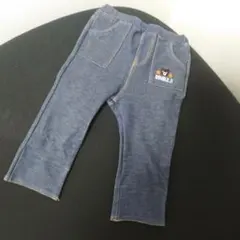 【DOUBLE.B】mikihouseストレッチデニム10分丈パンツ（80cm）