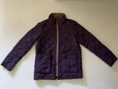 パープルキルティングジャケット