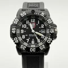 LUMINOX 3050 クォーツ 腕時計/アナログ/ラバーベルト ブラックのサムネイル