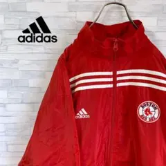 【激レア】adidas/アディダス ナイロンジャケット レッドソックス