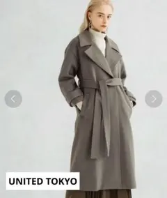 UNITED TOKYO ブラック ロングコート サイズ1 ウィメンズ/アウター/コート｜UNITED TOKYO ONLINE STORE