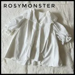 未使用】 rosy monster スカラップ襟 バタフライ ブラウス - メルカリ