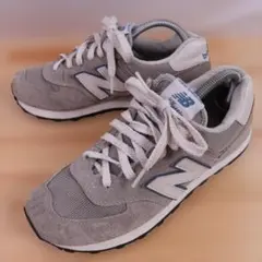 New Balance 574 グレースニーカー US8/26.0cm a349