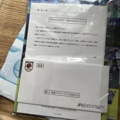 ブルーロック日本フットボール連合レターセット　潔世一　ラスト　ソックス同梱⭕️