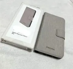 iPhone13Pro手帳型ケース　PROXA アプリコット　6.1インチ