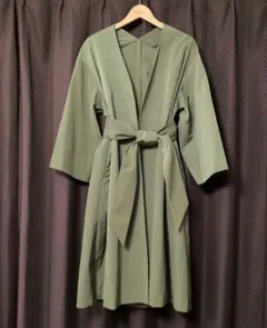 アダムエロペ ADAM ET ROPEノーカラースプリングコート　トレンチコート