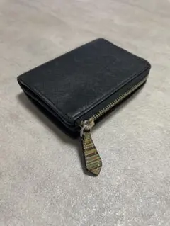 ポールスミス・黒い合成皮革コインケース・小銭入れ