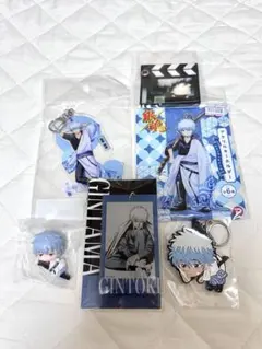 銀魂 銀時 アクリルキーホルダー 6点セット(希少)