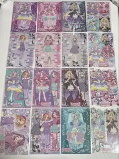 7.名探偵プリキュア！　キラキラクリアカードガム 全16種コンプリートセット
