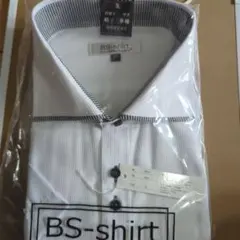 BS-shirt ストライプ ワイシャツ 3L