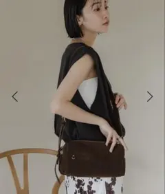 LOWRYSFARM ダブルジップショルダーBAG