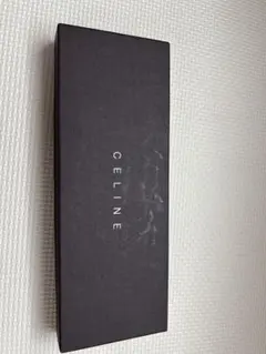 【ジャンク品】CELINE セリーヌ 扇子 マカダム柄 チャーム付き　箱付き