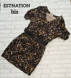 ESTNATION bis エストネーションビス ワンピース ベルト付きのサムネイル