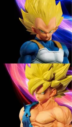 ドラゴンボール40周年 ゲンキダマツリ SMSP 悟空 ベジータ 2体セット