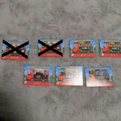 あつまれどうぶつの森アミーボカード5枚セット　【バラ売り可】