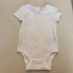 ベビー ロンパース 襟付き ホワイトのサムネイル