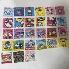 サンリオキャラクター　シールコレクション　シール27枚まとめ売り