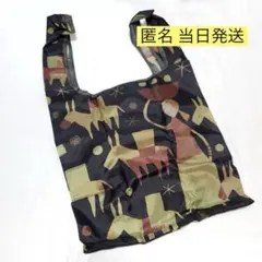 新品　非売品　KALDI エコバッグ Helpers ブラック　ノベルティのサムネイル