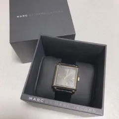 MARC BY MARC JACOBS 腕時計 ウォッチ スクエア 黒 箱付き