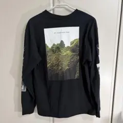 NIKE ACG ロングスリーブTシャツ L 黒 バックプリント 森 自然